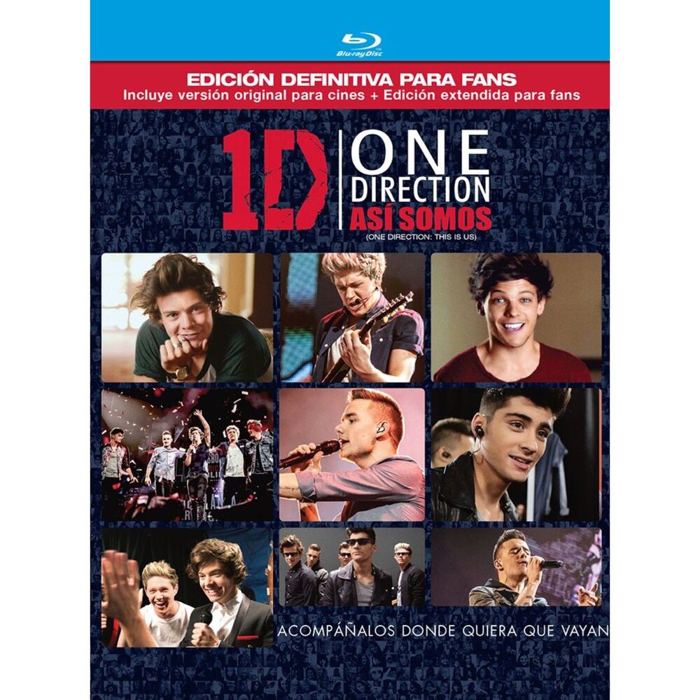 One Direction; This Is Us *Spanish w/ English brand new